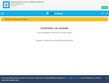 Tablet Screenshot of hotelscombined.nl